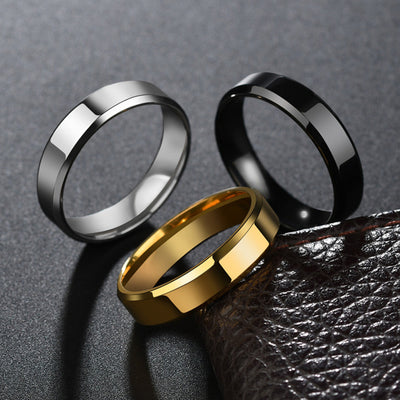 Stainless Steel Finger Ring for Women Wedding Jewelry Gift