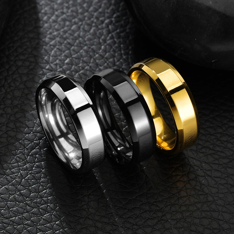 Stainless Steel Finger Ring for Women Wedding Jewelry Gift