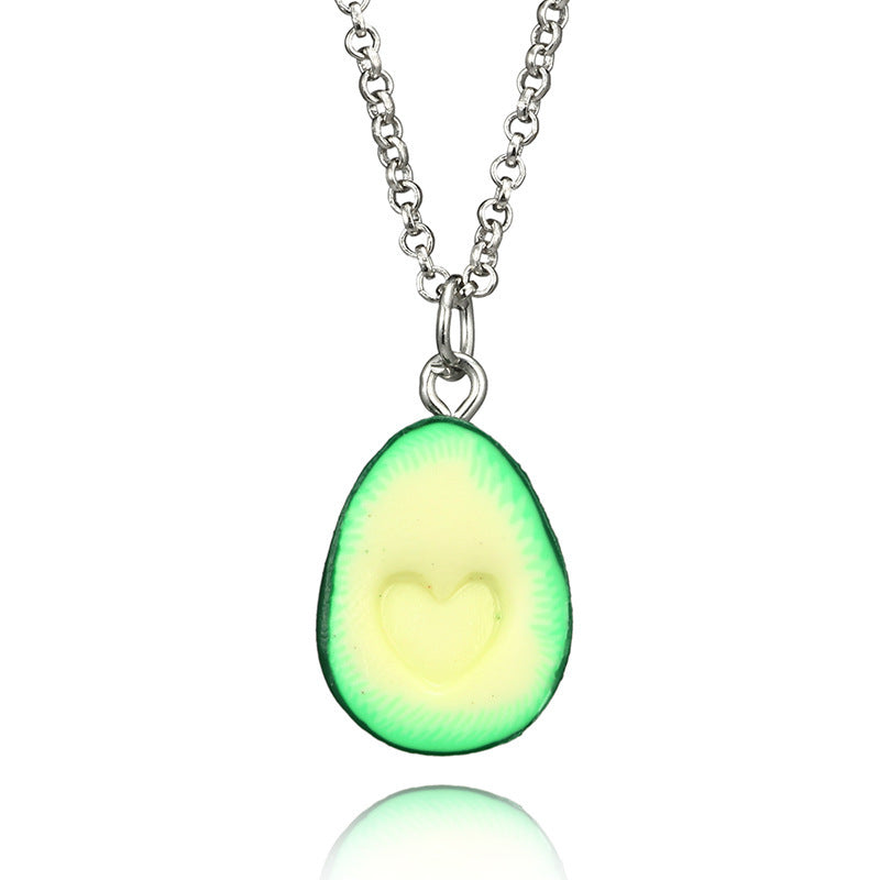 Avocado Halves Necklaces