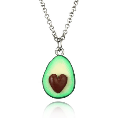 Avocado Halves Necklaces