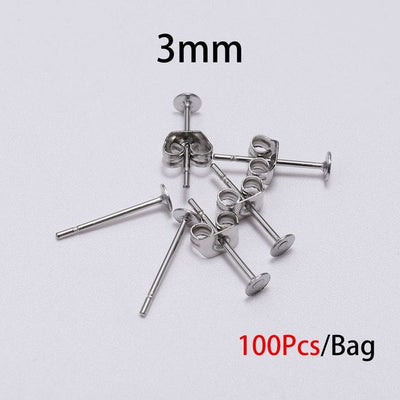 304 stainless steel ear pins